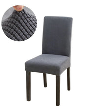 Еластичен калъф за стол "Комфорт", тъмно сиво