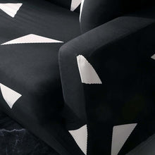 Еластичен калъф за мека мебел "Мечта", черно и бяло Happy Life